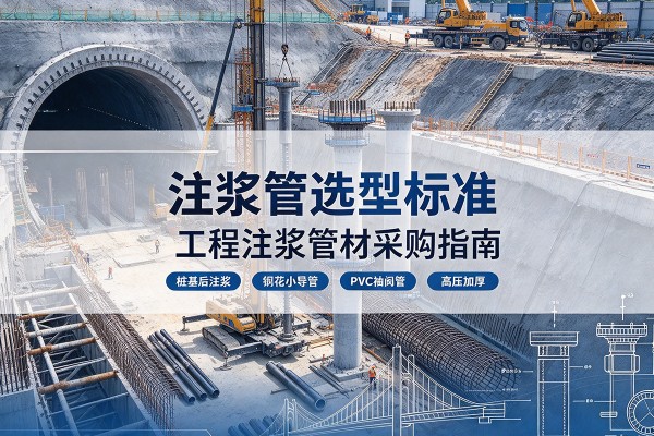 庆元注浆管选型标准