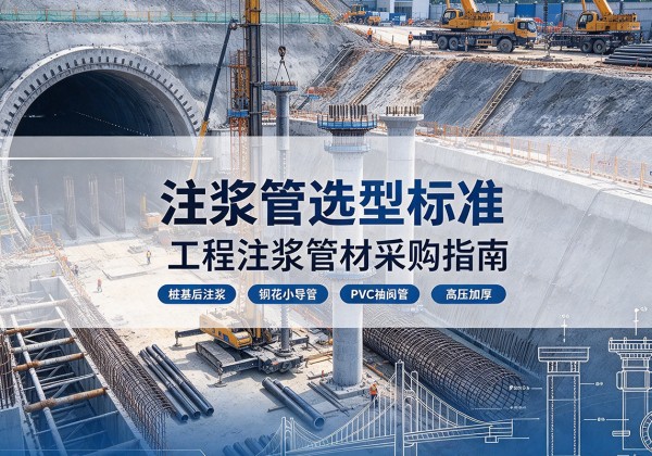 庆元注浆管选型标准